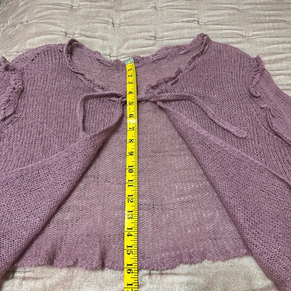 Vintage One of a kind knitted pink and violet 4 piece set - Picture 16 of 16